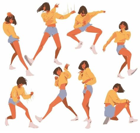 @baasamas on Instagram    1M dance Dance Sequence Drawing, Generic Poses, Dancing Reference Drawing, Dance Reference Poses, Dance Poses Drawing, Dance Pose Reference, Dancing Poses Drawing, Dance Sequence, Dance Drawing