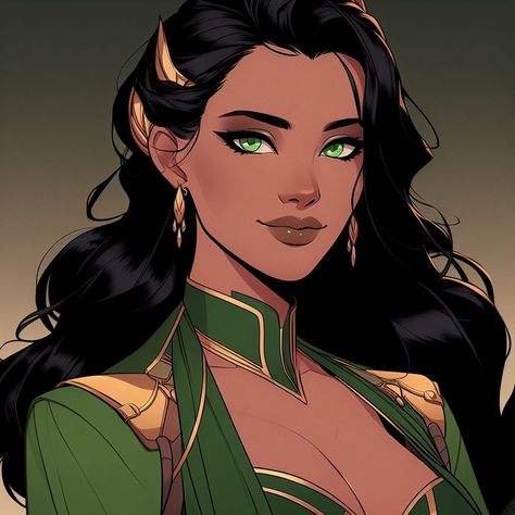 Female Loki Fanart, Female Loki, Female Wizard, Lady Loki, Loki Fanart, Character Pictures, Avatar Characters, Loki Marvel, Character Inspo