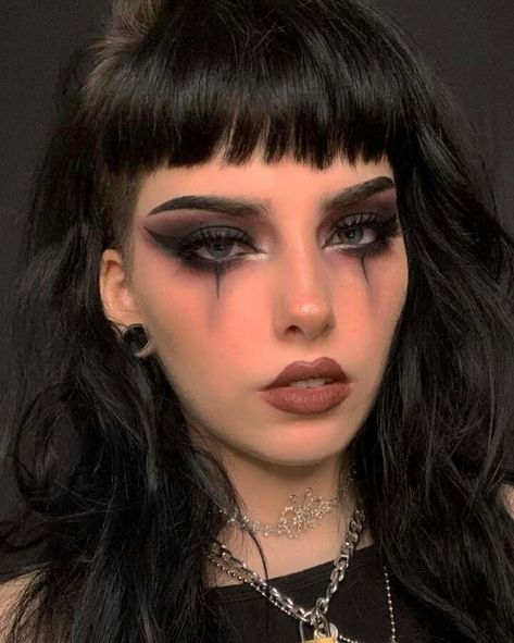 Dark Makeup Looks, Concert Makeup, Punk Makeup, Alt Makeup, Casual Makeup, Rave Makeup, Formal Makeup, Punk Hair, Edgy Makeup