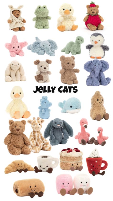 Cutesy 🩷🩷🩷 Cute Christmas Ideas, Girly Christmas Gifts, Jellycat Stuffed Animals, Cute Squishies, Big Plush, Xmas Wishes, Silly Animals, Cute Stuffed Animals, Birthday Wishlist