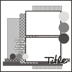 Lil Sketches, Scrapbook Sketches 12x12, Horizontal Photos, Sketch Layout, Layout Sketch, Portfolio Creative, Page Sketches, Scrapbook Design Layout, Scrapbook Pictures