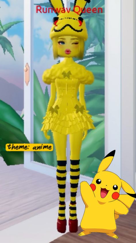 dress to impress pikachu anime theme Pikachu Dress, Blue Aesthetic Dark, Anime Theme, Theme Dress, Anime Dress, Healthy Skin Care, Blue Aesthetic, Dark Aesthetic, Dress To Impress