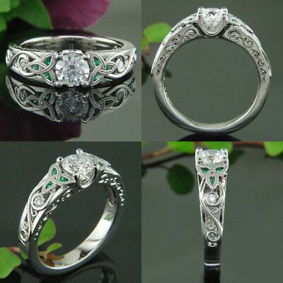 Celtic knot wedding ring