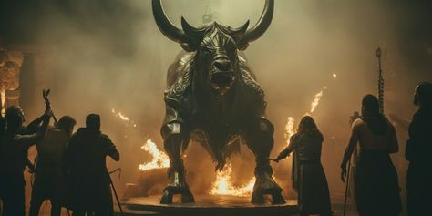 Unveiling Medieval Torture: Brazen Bull The Brazen Bull, Brazen Bull, Medieval Torture, Red Album, Medieval Era, Medieval Ages, Model Painting, Medieval Times, The Grim