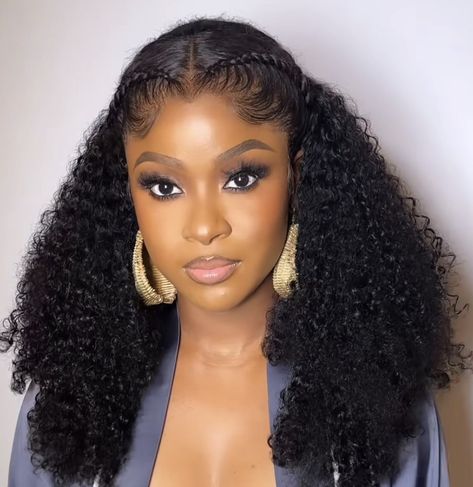 Curly Hair Installation Styles, Ponytail Braids Hairstyles, Ponytail Braid Hairstyles, Human Hairstyle, Fancy Short Hair, Cornrows Natural Hair, Ponytail Braid, Glamour Hair, Frontal Wig Hairstyles