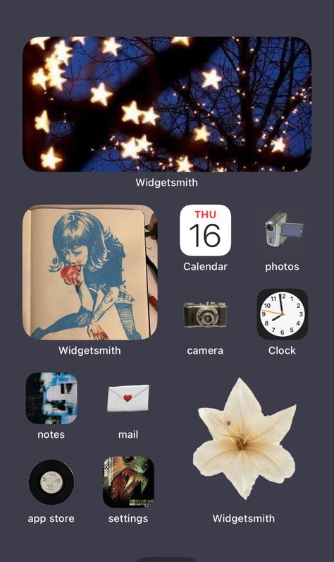 Home Screen Phone Ideas, Simple Phone Themes, Ipad Widget Layout, Styling Your Phone, Cool Phone Themes, Pinterest Themes, Widget Home Screen Ideas, Iphone Design Ideas, Iphone Widget Design