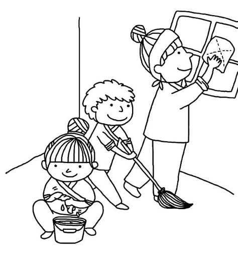 Kindness is Helping Mother Cleaning House Coloring Pages People Coloring Pages, Family Coloring Pages, House Colouring Pages, Preschool Coloring Pages, Bible Coloring Pages, Kids Cleaning, Family Coloring, Dinosaur Coloring Pages, Coloring Page Ideas