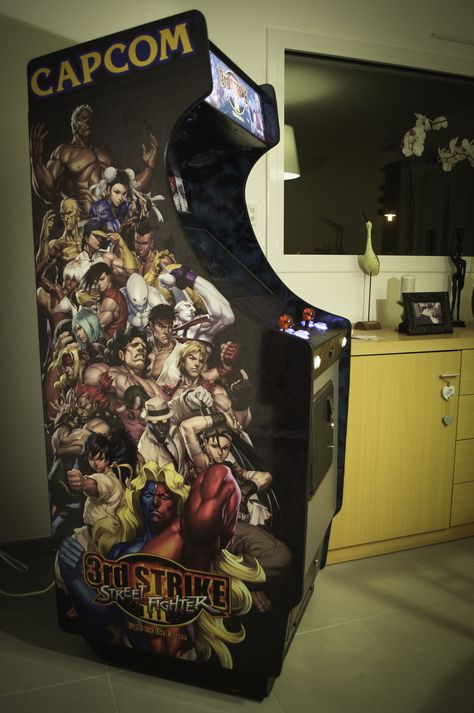 Street Fighter Arcade Machine, Street Fighter 3rd Strike, Street Fighter 3, Third Strike, Mame Cabinet, Street Fighter Arcade, Diy Arcade Cabinet, Street Fighter 4, Retro Games Wallpaper