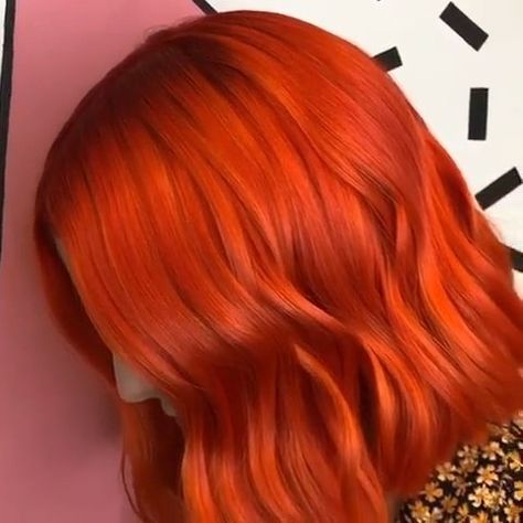 behindthechair.com on Instagram: “* W🔥W! ... by @normanboulton 🤩 No bleach.. no breakage.. no drama.  using @crazycolorltd #NotAnotherSalon #blood orange #orangehair…” No Drama, Orange Hair, Blood Orange, Hair Dye, Dyed Hair, Bleach, Hair Cuts, Drama, Dye