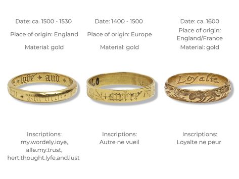 The History of Posy Rings | Diamond Buzz Rings With Initials, Posey Ring, Antique Gold Rings, Medieval Rings, Engagement And Wedding Rings, Multiple Rings, Romantic Messages, Wax Carving, Carved Ring