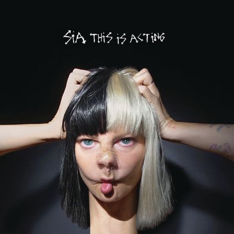 Sia - This Is Acting CD Cover Sia Album, Sia The Greatest, Sia Cheap Thrills, King Kendrick, Bird Set Free, Elastic Heart, Rooney Mara, Concert Series, Vanity Fair Oscar Party