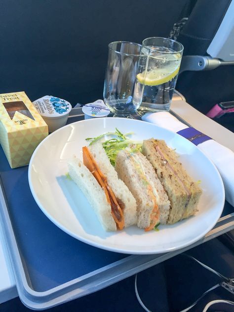 Review: British Airways Club Europe Regional Business Class Airport Sandwich, Airline Meal, Flight Food, In-flight Meal, Airport Food, Airplane Food, British Airline, Airline Food, Themed Dinner