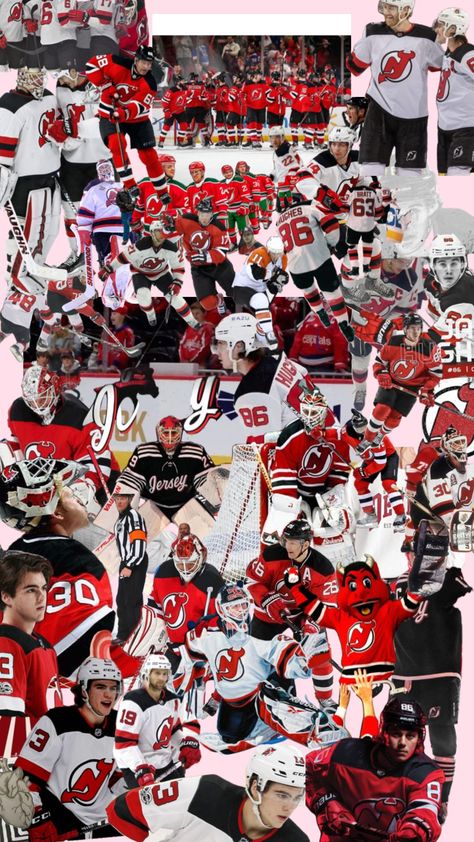 devils hockey collage for my sister Hockey Collage, Devils Hockey, Create Collage, My Sister, Creative Play, Hockey, Cut Out, Energy, Bring It On