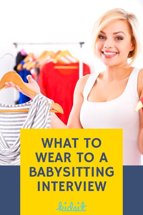 65% of employers say that clothing could be a factor they use to decide between two otherwise equal candidates. So dressing appropriately for interviews could be the difference between getting a job or not! By the end of this article, you should feel confident about what you should (and shouldn't) wear to a babysitting interview! #babysitting #interview #clothing #dresscode Babysitting Tips, Babysitting Ideas, Job Interview Outfit, Getting A Job, Babysitting Jobs, Sharing Economy, Happy Parents, Dress Appropriately, Leisure Activities