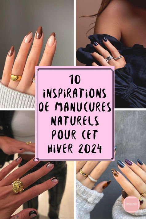 Nous avons identifié les 10 tendances de manucure qui seront populaires en 2024 et nous pouvons confirmer que les ongles décorés  de manière naturelle , les designs avec des détails métalliques et ce que l'on appelle les « ongles en forme de beignet glacés » seront les principaux protagonistes. Aujourd'hui, nous voulons nous concentrer sur les ongles d'hiver et partager avec vous différents designs inspirants mettant en vedette les couleurs tendance du moment pour 2024. Nail Art 2024, Ongles Nails, Nail Color Trends, Burgundy Nails, Soft Nails, Summer Nails Colors, Styling Gel, Unique Nails, Nail Designs Spring