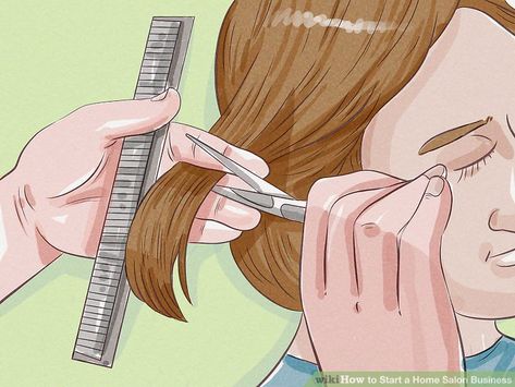 How to Start a Home Salon Business (with Pictures) - wikiHow Mini Hair Salon, Salon Owner Tips Business, How To Get Salon Hair At Home Blow Out, Cosmetology License, Backyard Studio, Beauty Supply Store, Salon Owners, Salon Business, Own Boss