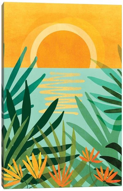 Tropical Art Print, Soyut Sanat Tabloları, Disegni Artistici, Modern Tropical, Tropical Art, Sunset Landscape, Painting Art Projects, Painting Inspo, Diy Canvas Art