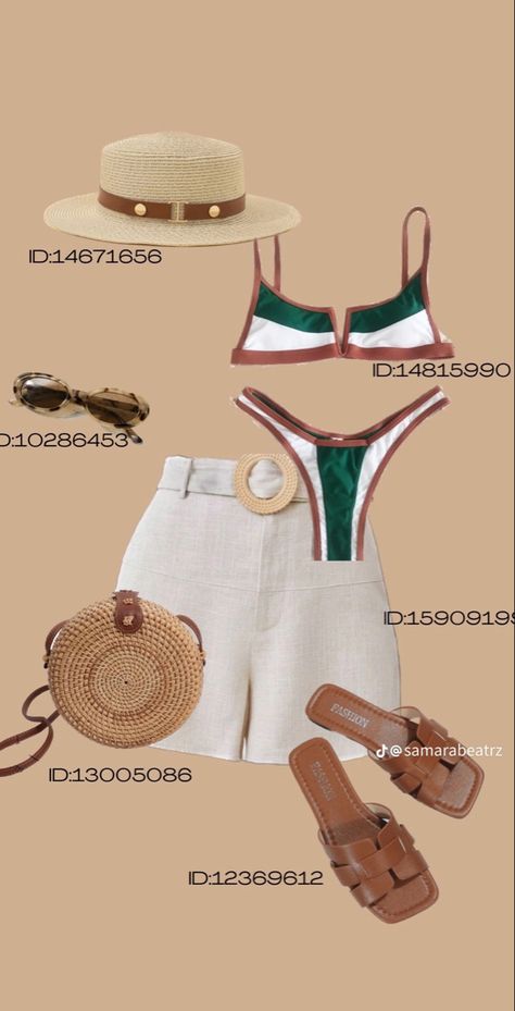 Beach Outfit Shein, Id Shein, Look Shein, Outfit Shein, Vacation Outfits Women, Pool Party Outfits, Cute Vacation Outfits, Swimsuits Outfits, Vacay Outfits