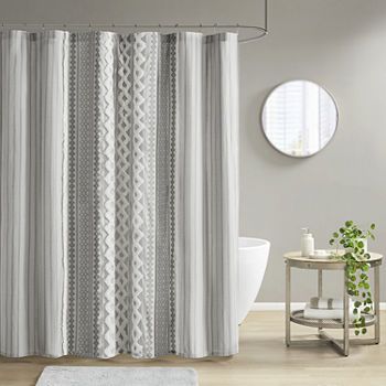 Navy Shower Curtain, Cotton Shower Curtain, Striped Shower Curtains, Grey Curtains, Shower Curtain Hooks, Fabric Shower Curtains, Bathroom Shower Curtains, Shower Curtain Sets, Curtain Hooks