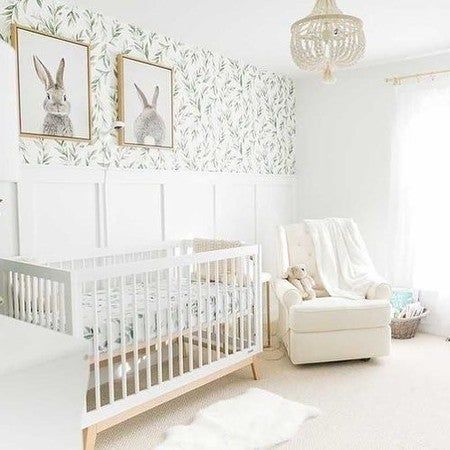 Ideas For Small Homes, Small Room Nursery, Nursery Guest Room, Crib Design, Baby Room Ideas, White Crib, Baby Room Neutral, Baby Room Themes, Nursery Room Design