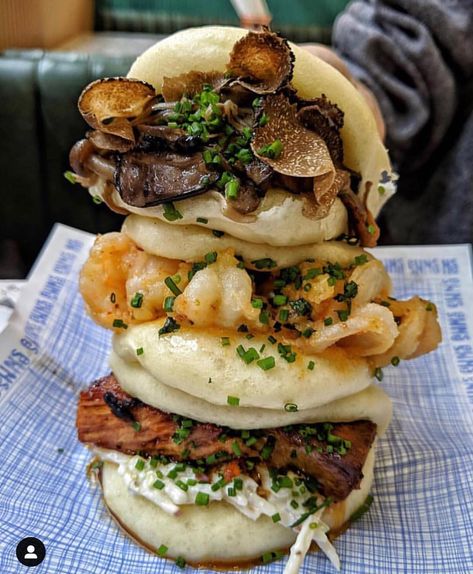 This is bao buns heaven! Credit to @onehungryasian for an amazing shoot! #baobuns #bao #buns #baolondon #asianbun #bunlove #baotime… Bao London, Asian Buns, Dolsot Bibimbap, Chinese Bun, Top Restaurants In London, Bao Buns, London Restaurants, Covent Garden, Food Travel