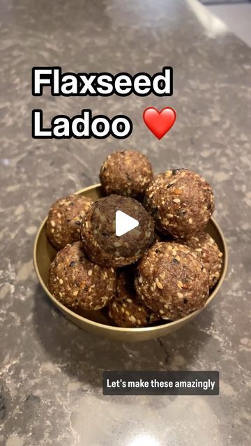 Flax Seed Ladoo, Oats Ladoo Recipe, Flaxseed Recipes, Jaggery Recipes, Jaggery Powder, Winter Snack, Date Palm, Flax Seed Recipes, Dry Coconut