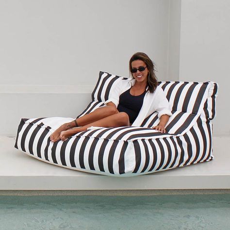 New Arrivals – Mooi Living Outdoor Bean Bag Lounger, Large Pool Floats, Outdoor Bean Bag Chair, Poolside Loungers, Bean Bag Lounger, Striped Chair, Outdoor Bean Bag, Bean Bag Sofa, Kids Bean Bags