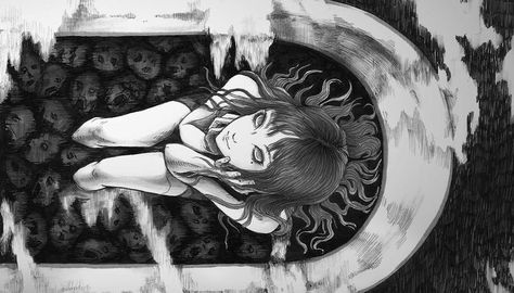 Junji Ito, Black And White, White, Black, Art