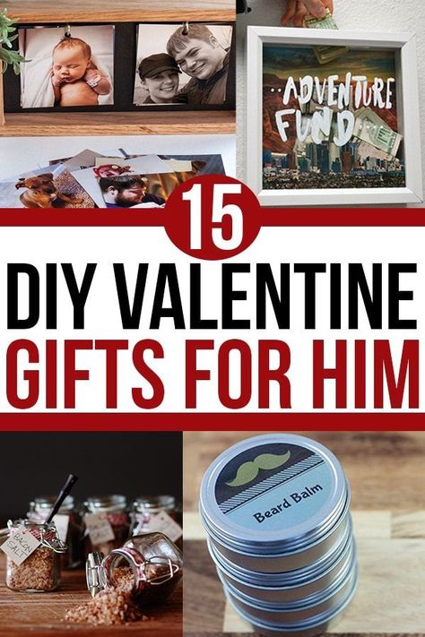 DIY Gifts for Him - want to make a special homemade gift for your boyfriend or husband? These gift ideas are perfect for Valentine's Day, your Anniversary, his birthday, and more! Give a special homemade gift to him this year. #giftideas #valentinesdayideas #valentinesdayideas Simple Valentines Gifts For Him, Diy Valentines Gifts For Him, Diy Valentine Gifts For Boyfriend, Simple Valentines Gifts, Diy Valentines Day Gifts For Him, Homemade Gifts For Boyfriend, Valentine's Day Gifts For Him, Surprise Gifts For Him, Diy Gifts For Men