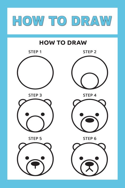 Download the How to Draw Animals Step by Step 15279432 royalty-free Vector from Vecteezy for your project and explore over a million other vectors, icons and clipart graphics! How To Draw Animals, Doodle Art For Beginners, Easy Drawings For Beginners, Drawing Lessons For Kids, Draw Animals, Drawing Activities, Easy Drawings For Kids, Activity Pages, Easy Doodles Drawings