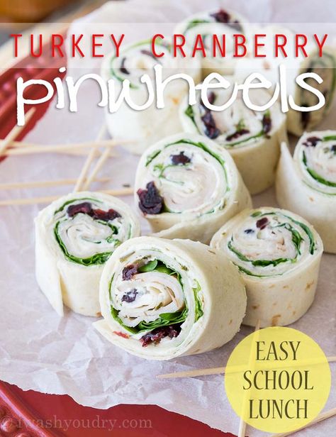 Turkey Cranberry Pinwheels, Cranberry Pinwheels, Pinwheels Appetizers, Turkey Pinwheels, Turkey Appetizers, Cheese Turkey, Cream Cheese Spinach, Pinwheel Sandwiches, Cranberry Turkey