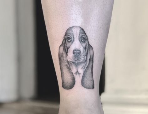 15 Amazing Basset Hound Tattoos | PetPress Basset Hound Memorial Tattoo, Bassethound Tattoos, Basset Hound Tattoo Ideas, Bassett Hound Tattoo, Basset Tattoo, Hound Dog Tattoo, Basset Hound Tattoo, Hound Tattoo, Tornado Tattoo