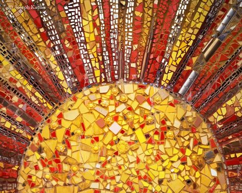 Mosaic Sunrise Australia Wallpaper, Mosaic Art Diy, Mosaic Table Top, Theme Pictures, Glass Mosaics, Glass Work, Mosaic Table, Earthship, Collage Making