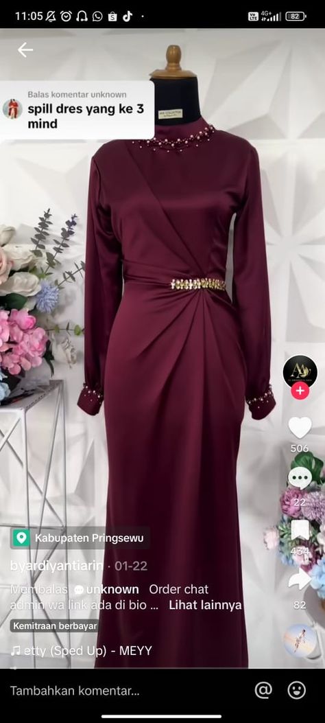 Seragam Bridesmaid Hijab, Baju Bridesmaids, Baju Bridesmaid Hijab, Model Kebaya Wisuda, Model Gamis, Kebaya Muslim, Batik Fashion, Fashion Muslim, Hijab Tutorial