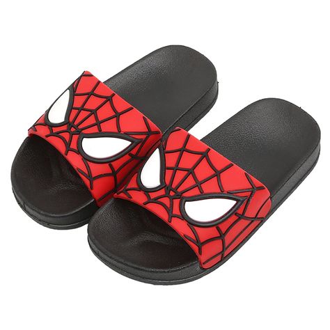 Kids Sandals Summer, Pool Sandals, Cheap Slippers, Spiderman Cartoon, Sporty Sandal, Athletic Sandals, Boys Sandals, Beach Kids, Girls Sandals