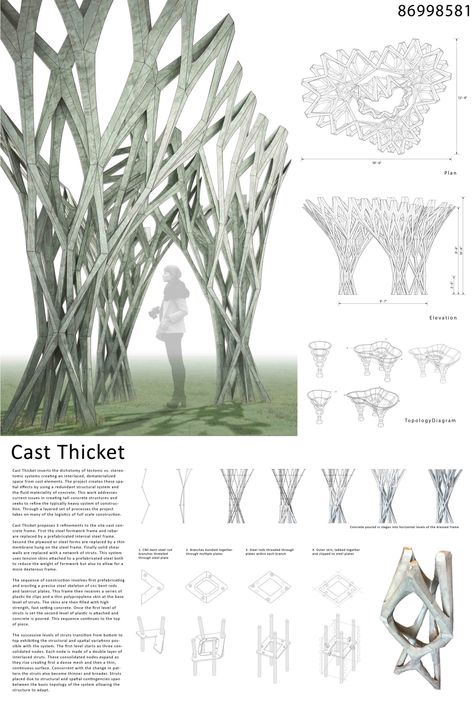 Gallery of Applied: Research Through Fabrication Competition Results and Exhibition - 4 Coral Landscape, Biomimicry Architecture, Pavilion Design, Parametric Architecture, Generative Design, Digital Fabrication, Parametric Design, Architecture Design Concept, Structure Architecture