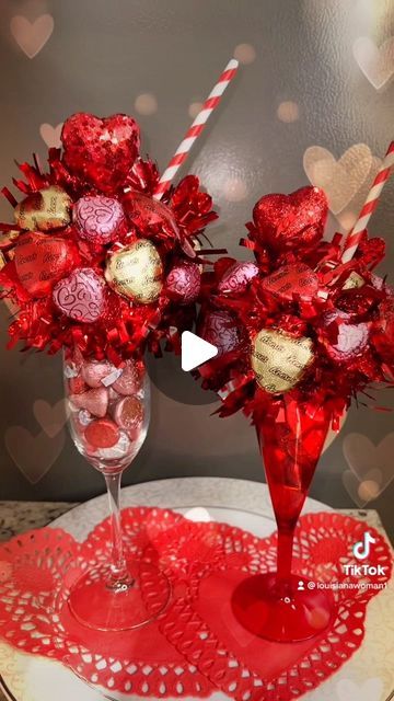 Valentine Craft Ideas To Sell, Valentines For Coworkers Diy Cute Ideas, Valentines Office Gifts, Valentines Day Candy Ideas, Valentines For Coworkers, Candy Craft Ideas, Valentine Candy Grams, Valentine Candy Bags, Valentines Candy Gifts