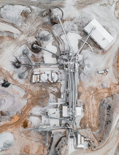 Quarries Resemble Abstract Artworks in Tom Hegen's Aerial Photography Open Pit Mining, Tom Hegen, Gravel Pit, Augsburg Germany, Central Park Manhattan, Digging Deeper, Open Pit, The Quarry, Honeymoon Places