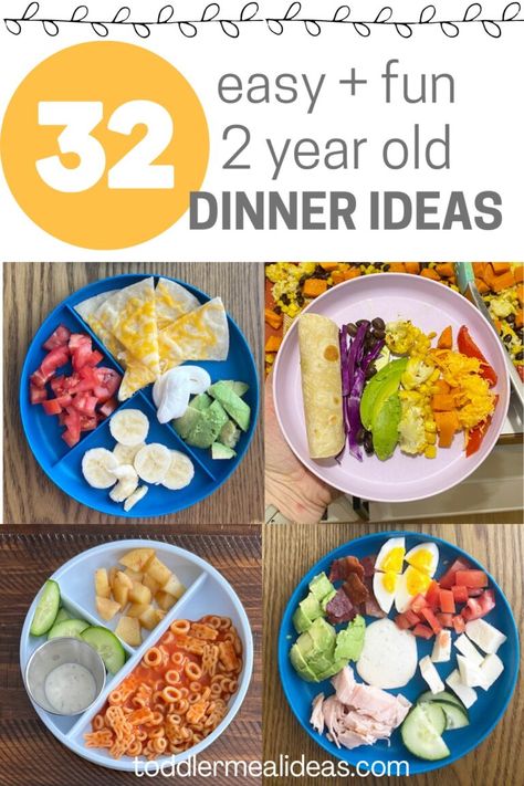 Food For 2 Yrs Old, 2 Year Lunch Ideas, Two Year Old Food Ideas, Food For 2 Year Baby, Toddler Meals 2 Year, Meal Ideas For 1 Year, Toddler Weekly Meal Plan, 2 Year Toddler Meals, 2 Year Baby Food Recipes