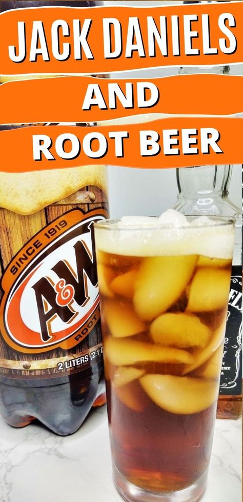 Root Beer Alcoholic Drinks, Root Beer Cocktail, Beer Mixed Drinks, Beer Drinks, Whiskey Recipes, Beer Cocktail, Easy Cocktail, Good Whiskey, Beer Cocktails