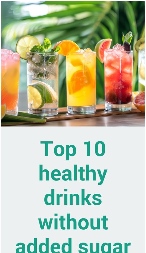 🍋 Ready to Sip Your Way to Better Health? 🍃

Are you tired of sugary drinks but not sure what healthy alternatives to try? We've got you covered! Check out our latest article on the **Top 10 Tasty & Healthy Drinks Without Added Sugar**. 

Here's a sneak peek of what you'll find:

1️⃣ Water with Lemon 🍋 - Refreshing and packed with Vitamin C!
2️⃣ Green Tea 🍵 - Boost your immune system with antioxidants.
3️⃣ Kefir 🥛 - A probiotic powerhouse for your gut health.
4️⃣ Coconut Water 🥥 - Natural hydra… High Calorie Snacks, Water With Lemon, Aloe Vera Drink, Homemade Smoothies, Ginger Drink, Cleanse Diet, Speed Up Metabolism, No Calorie Snacks, Carbonated Water