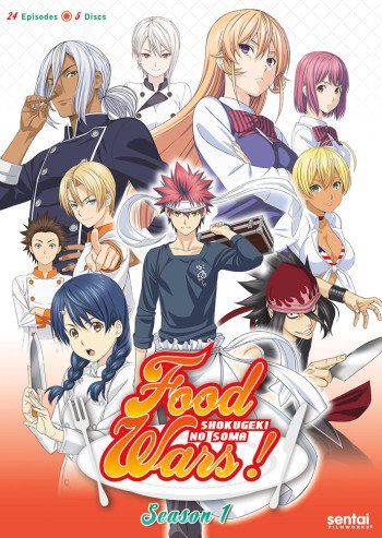 Anime Bisou, Shokugeki No Soma Anime, Shokugeki No Soma, Anime Dvd, Food Wars, Anime Poster, 5 Anime, Anime Kiss, What’s Going On