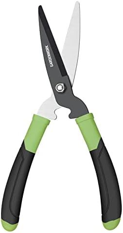 GARDENWORK Lightweight Hedge Shears,SK5 Alloy Material Blades Hedge Clippers,40cm Handle Hedge Shears for Gardening HedgesTrimming, Shrubs and Bushes,Soft Rubber Non-Slip Handles,Green Check more at https://uk.productsoffer.in/gardenwork-lightweight-hedge-shearssk5-alloy-material-blades-hedge-clippers40cm-handle-hedge-shears-for-gardening-hedgestrimming-shrubs-and-bushessoft-rubber-non-slip-handlesgreen/ Hedge Shears, Tools And Equipment, Soft Rubber, Hedges, Handles, Tools, Green