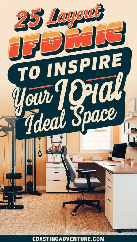 Transform your space with a combined home office and gym! 

Discover 25 creative layout ideas that maximize efficiency and comfort. 

What's your favorite setup? Share your thoughts in the comments below!

#HomeOffice #GymCombo #RemoteWork #HealthyLiving #WorkspaceInspo Home Office And Gym, Gym Layout, Creative Layout, Office Gym, Layout Ideas, Remote Work, Work Space, Home Office, Dream House