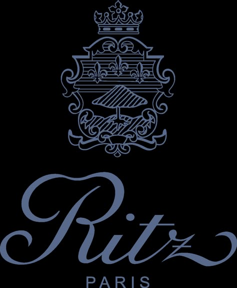 Ritz Hotel Paris, The Ritz Paris, Hotel Ads, Ritz Hotel, Heraldry Design, Ritz Paris, Crest Monogram, Classic Hotel, Hotel Logo