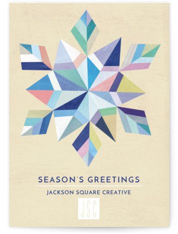 Geometric Snowflake, Corporate Holiday Cards, Business Holiday Cards, Diy Christmas Tree Ornaments, Gifts Wrapping Diy, Barn Quilt Patterns, Christmas Labels, Christmas Graphics, Snowflake Design