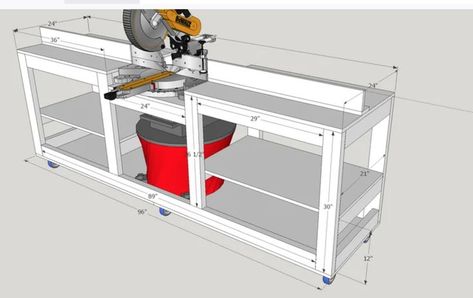 Miter Saw Stand Plans, Floating Bed Diy, Garage Workspace, Miter Saw Station, Saw Station, Table Saw Station, Garage Workbench Plans, Mitre Saw Station, Saw Table