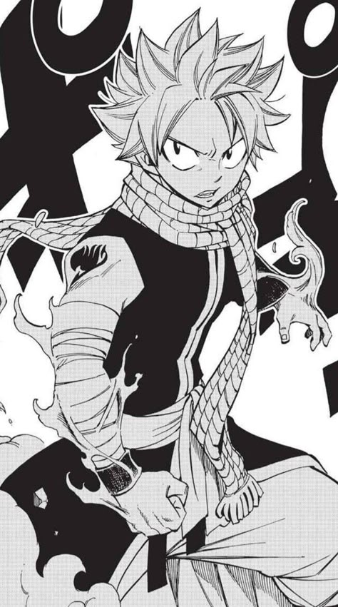 Fairy Tail Manga Panel, Fairy Tail Black And White, Fairy Tail Manga Wallpaper, Fairy Tale Sketch, Natsu Sketch, Fairy Tail Manga Panels, Natsu Manga Panel, Natsu Dragneel Manga, Natsu Manga