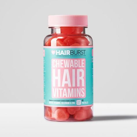 Hairburst Vitamins, Grow Long Healthy Hair, Chewable Vitamins, Hair Growth Formula, Hair Growth Secrets, Hair Growth Cycle, Long Healthy Hair, Vitamins For Hair Growth, Boost Hair Growth