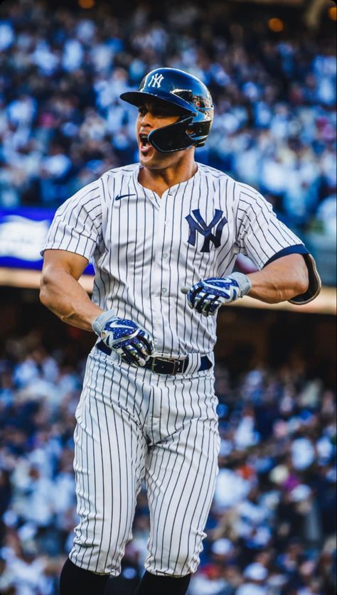 Ny Yankees Wallpaper, New York Yankees Wallpaper, Yankees Wallpaper, Yankees Poster, Baseball Background, Didi Gregorius, Baseball Backgrounds, Strong Men, Mlb The Show